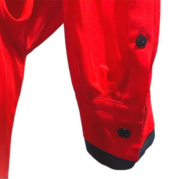 Rag & Bone Victor Surplice Long Sleeve Silk Blouse - Picture 6 of 6